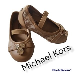 Michael Kors Signature Canvas Ballet Flats~size 5